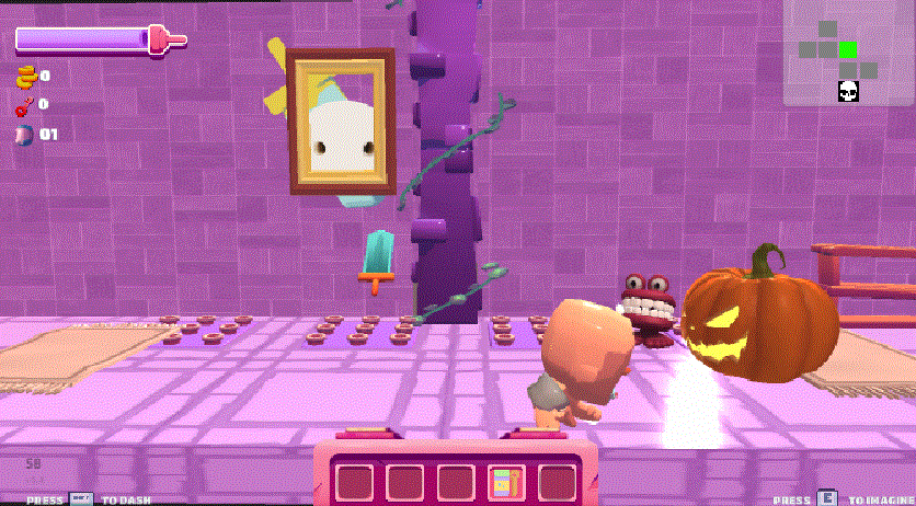Crystal Hollows gameplay